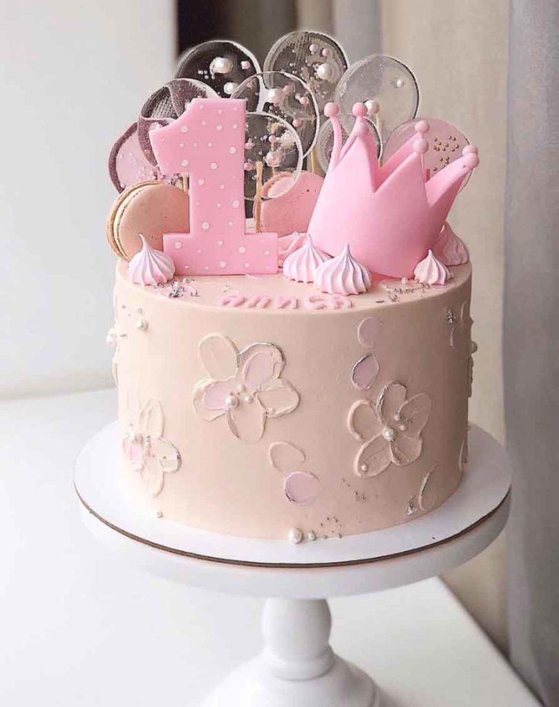 bolo de princesa simples lindos e modernos - Mulher Além da Mãe